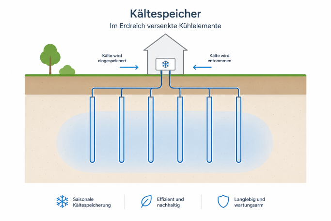 GeoStorage Kältespeicher Unterirdischer Kältespeicher